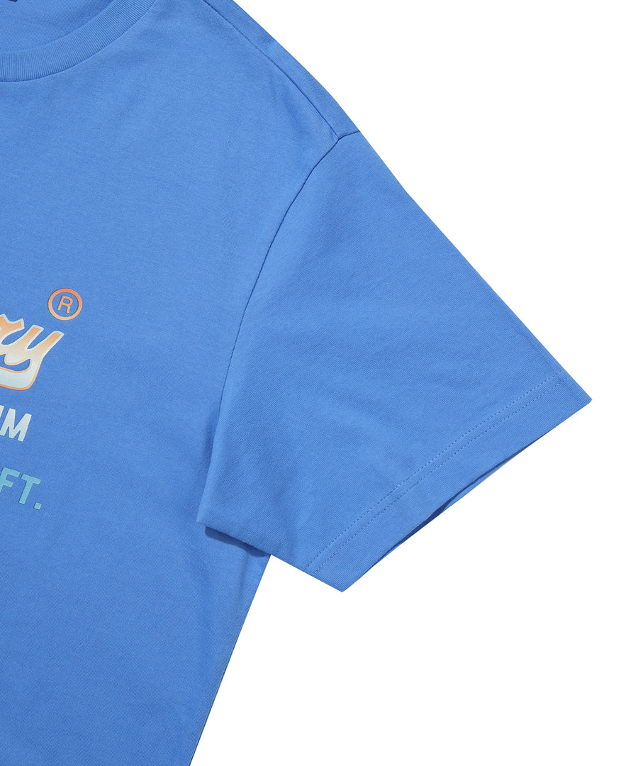 1985 Gradient Vintage Logo T-Shirt - Blue