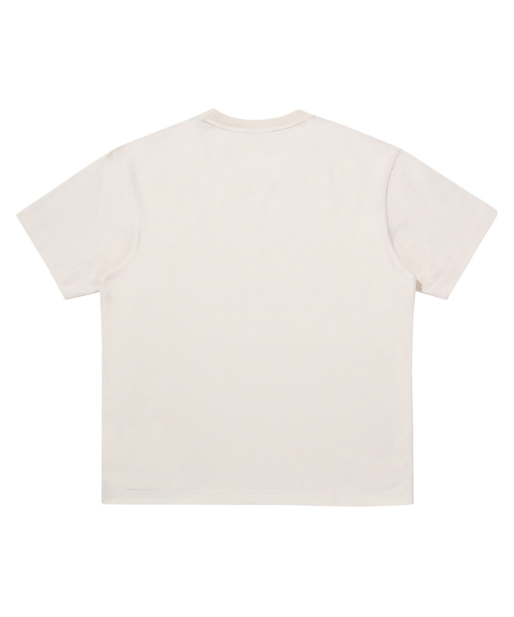 1985 Gradient Vintage Logo T-Shirt - Cream