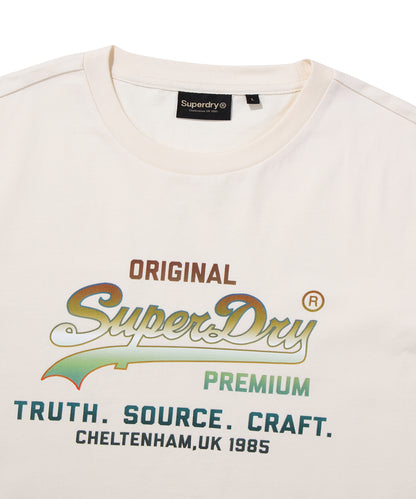 1985 Gradient Vintage Logo T-Shirt - Cream