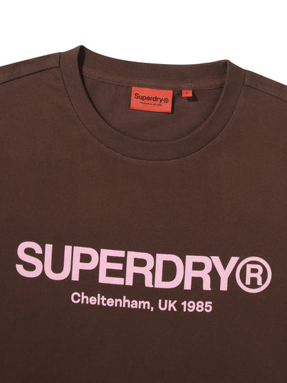Core Logo T-Shirt - Brown