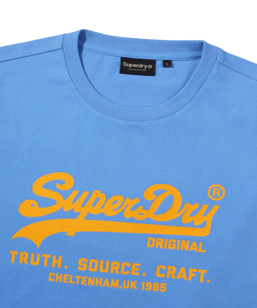 Vintage Logo T-Shirt - Blue