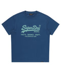 Vintage Logo T-Shirt - D/Blue