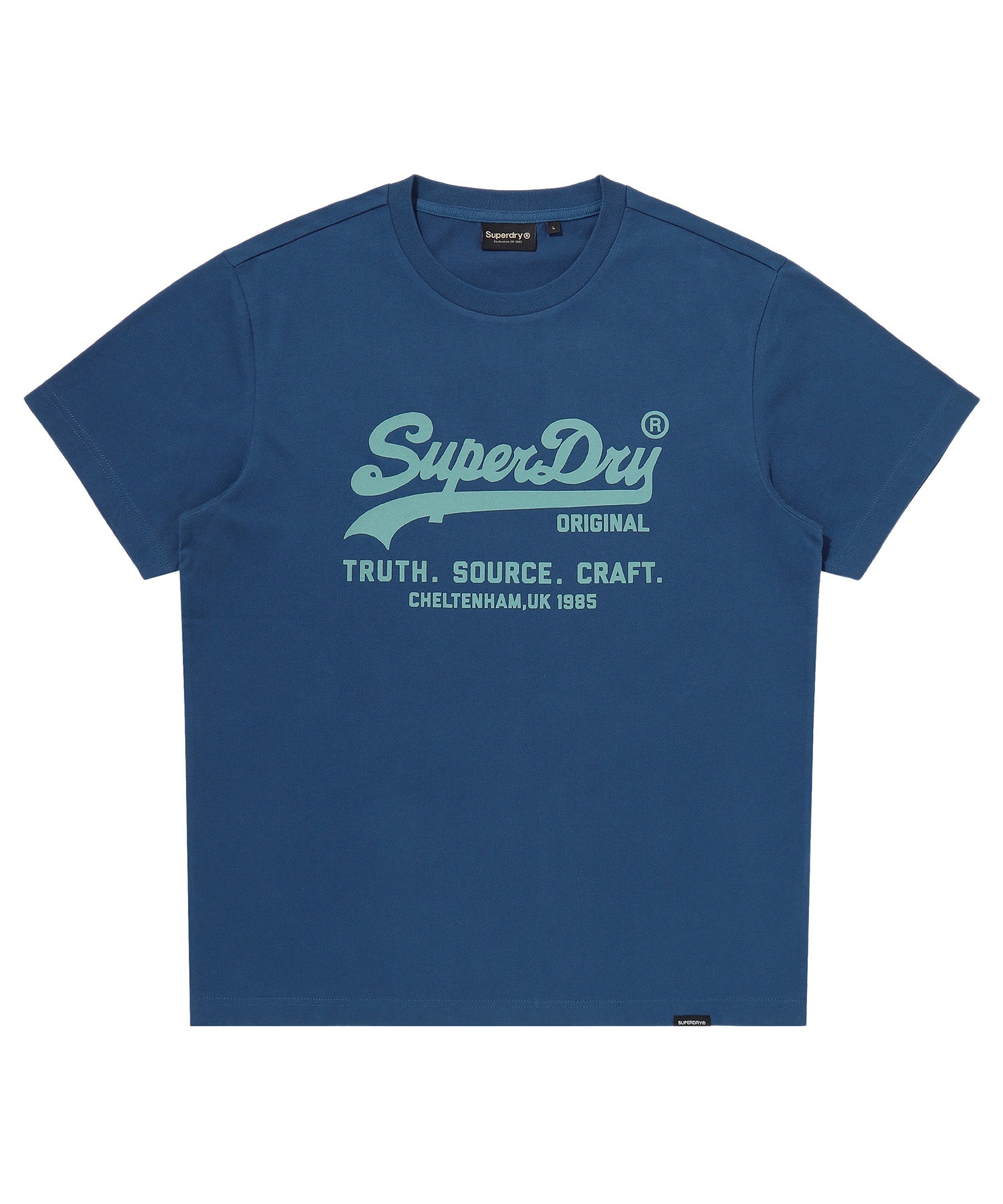 Vintage Logo T-Shirt - D/Blue