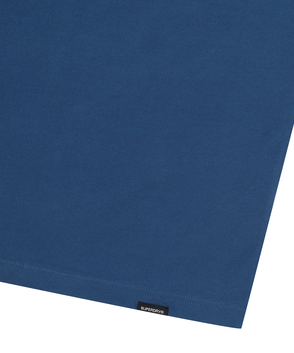 Vintage Logo T-Shirt - D/Blue