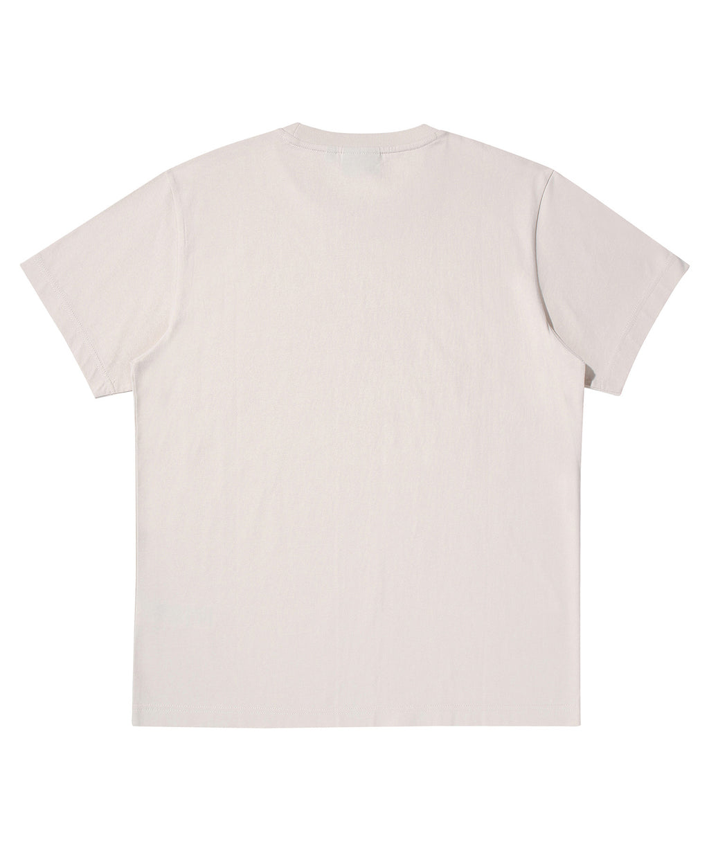Vintage Logo T-Shirt - L/Beige