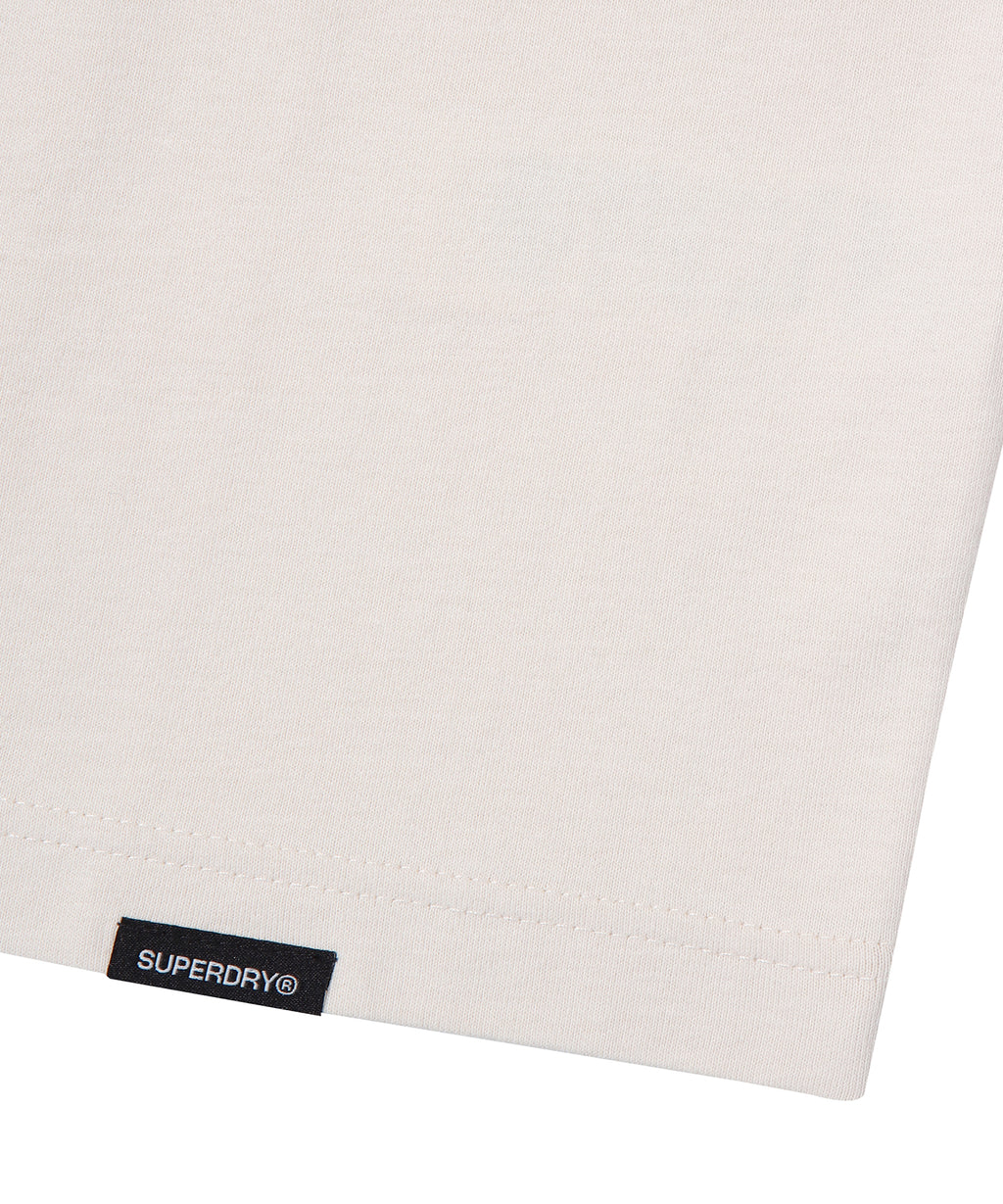 Vintage Logo T-Shirt - L/Beige