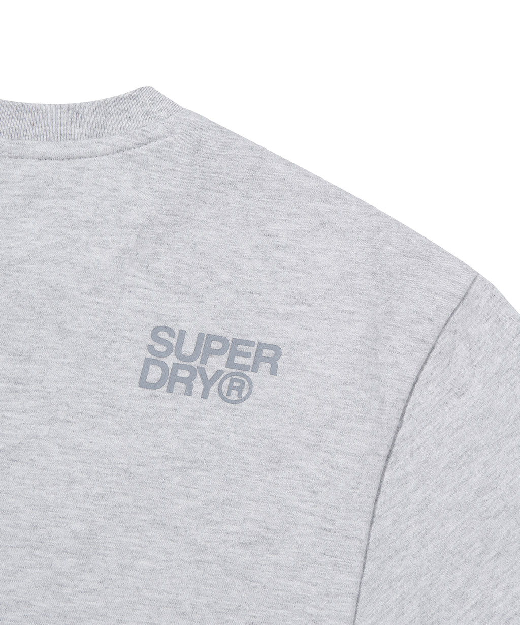 Small Vintage Logo Emb T-Shirt - Light Medium Grey