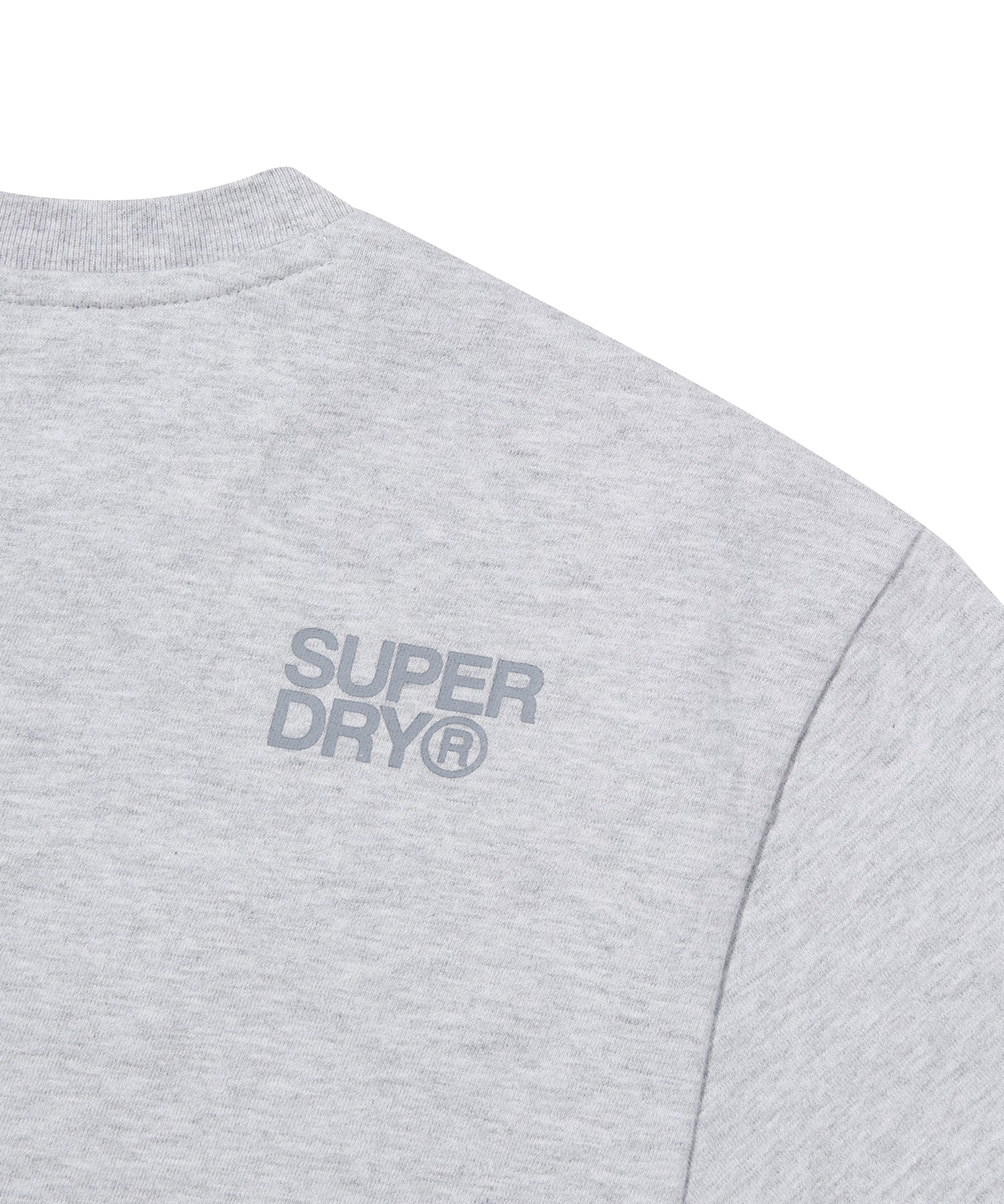 Small Vintage Logo Emb T-Shirt - Light Medium Grey