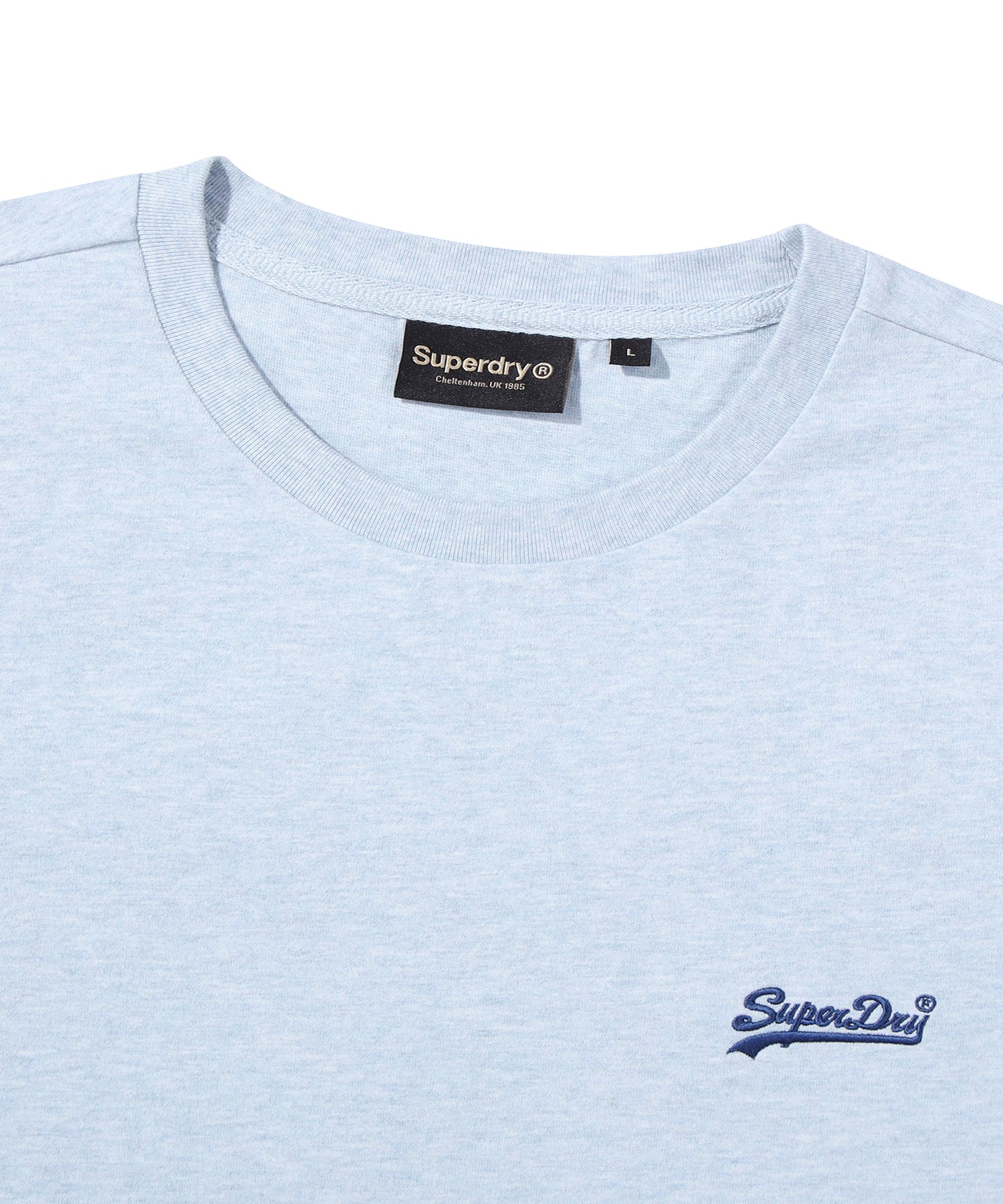 Small Vintage Logo Emb T-Shirt - Medium Skyblue