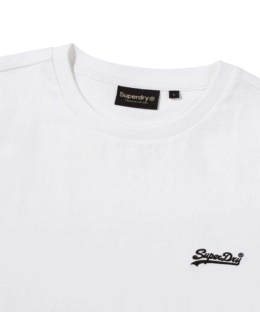 Small Vintage Logo Emb T-Shirt - White