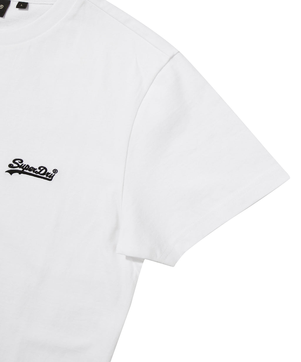 Small Vintage Logo Emb T-Shirt - White