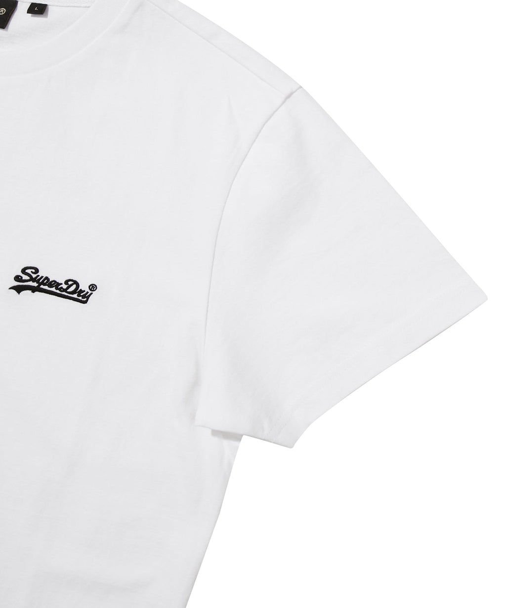 Small Vintage Logo Emb T-Shirt - White