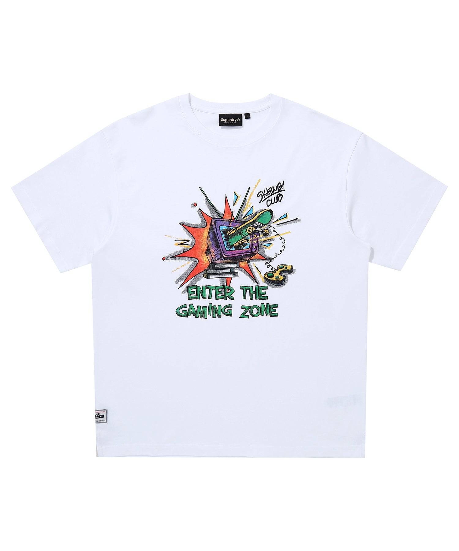 Retro Game T-Shirt - White