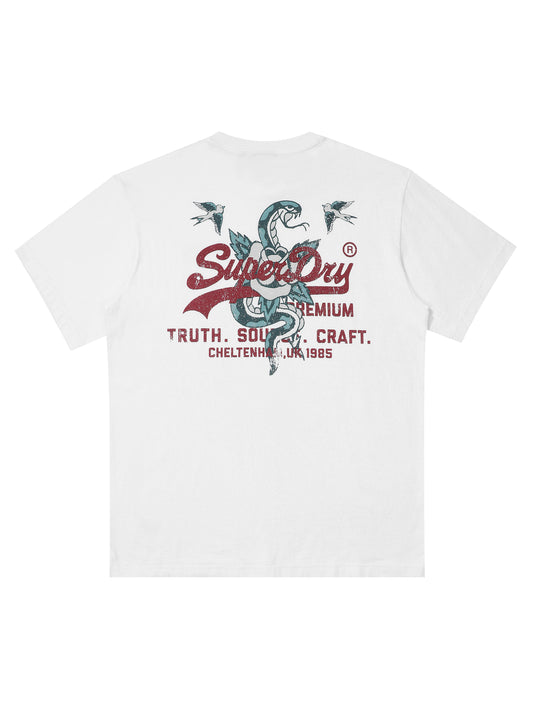 Snake T-Shirt - White