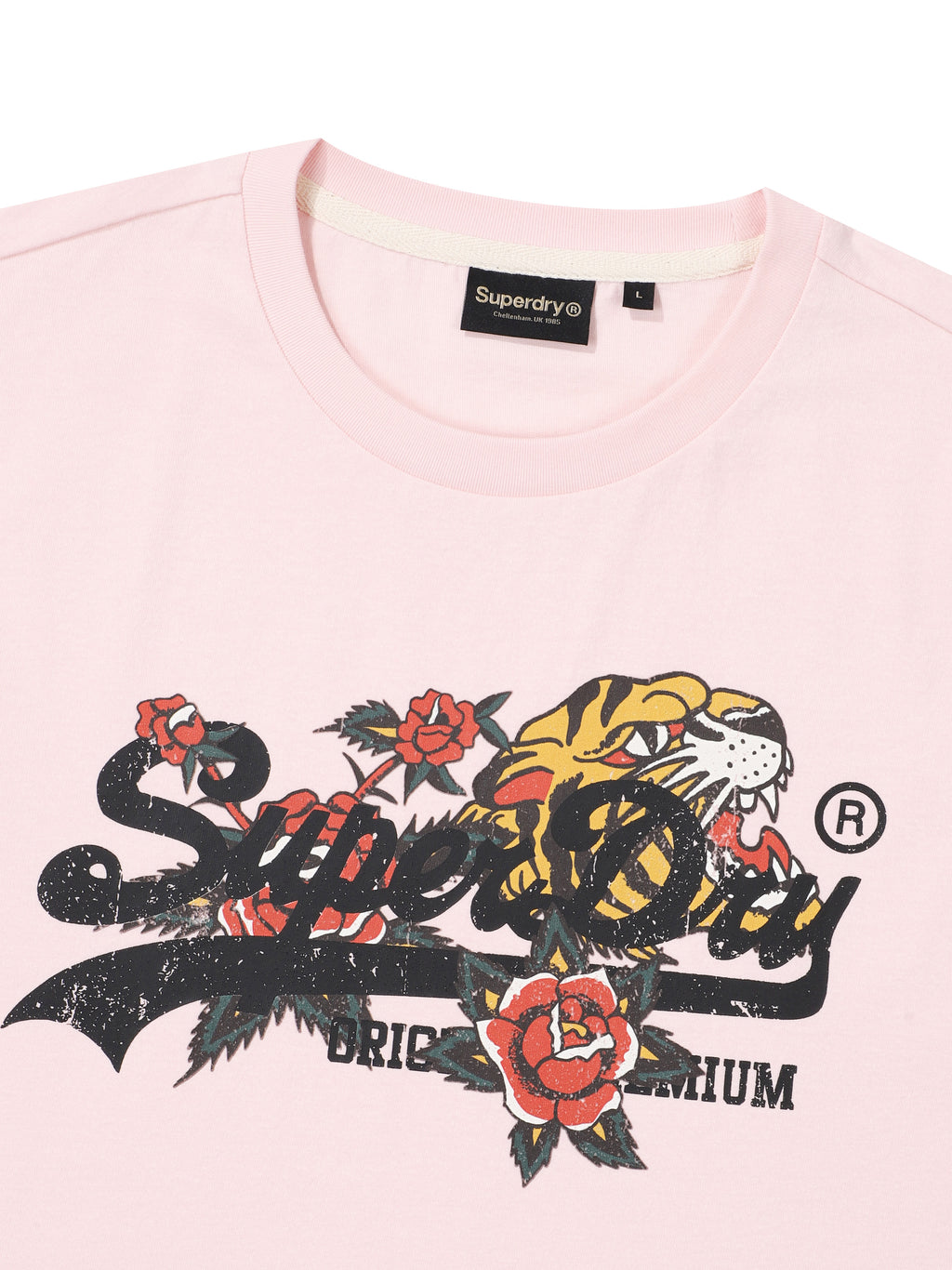Tiger T-Shirt - L/Pink