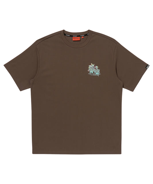 Original Palm Tree T-Shirt - Brown