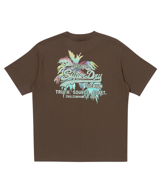 Original Palm Tree T-Shirt - Brown