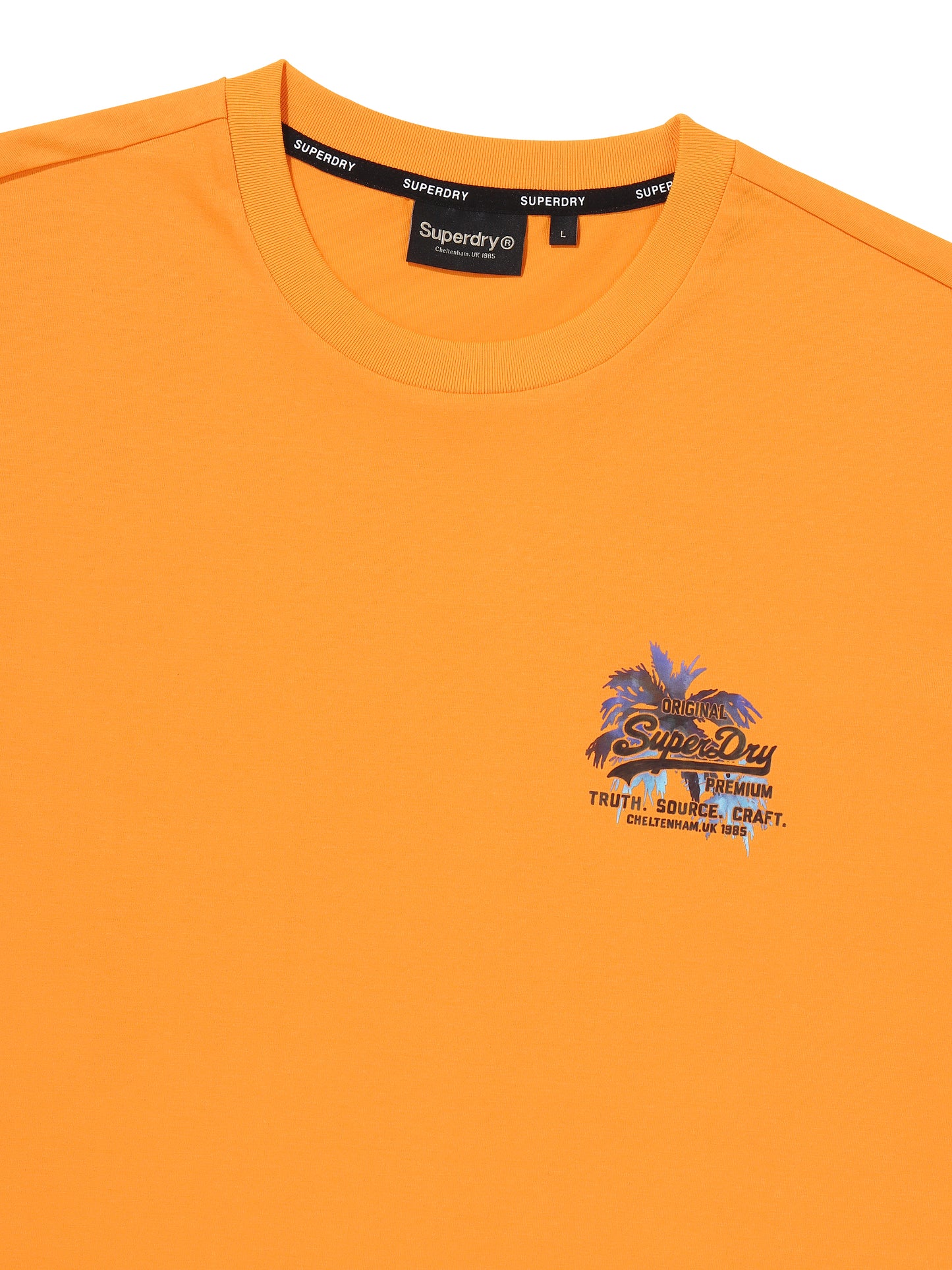 Original Palm Tree T-Shirt - Dark Yellow