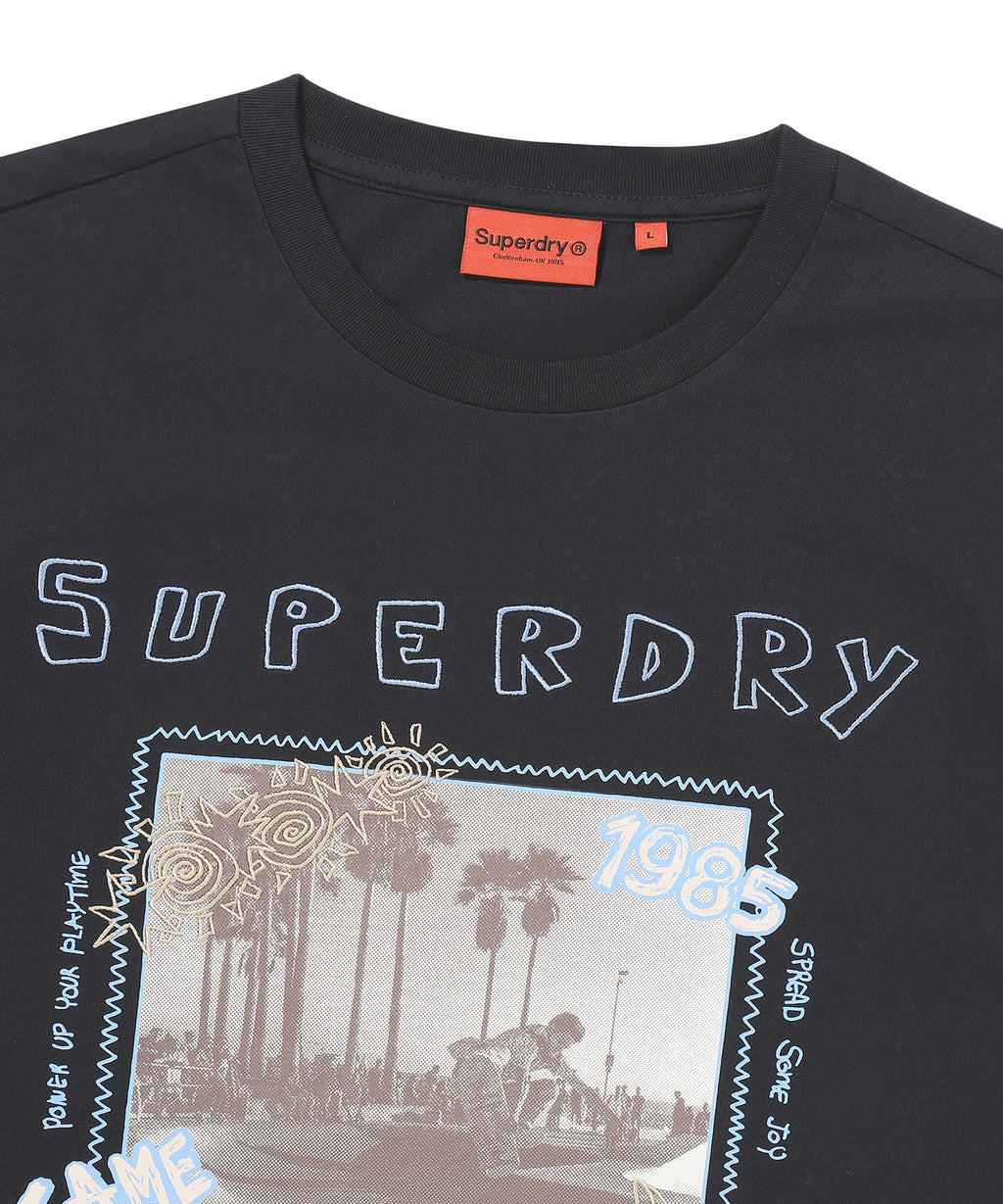 Summer Skating T-Shirt - Black