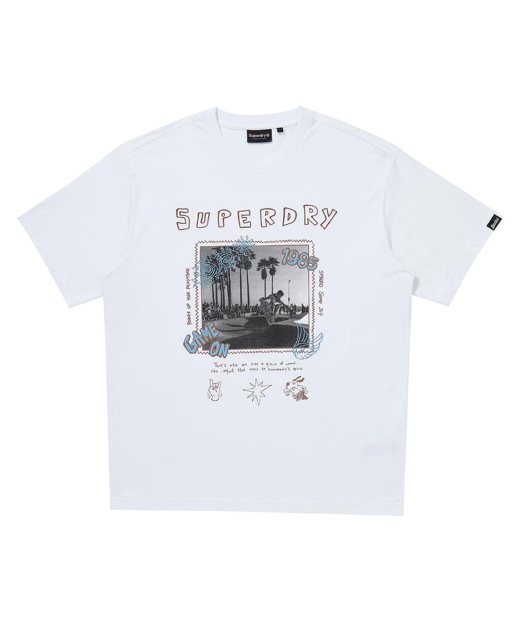 Summer Skating T-Shirt - White