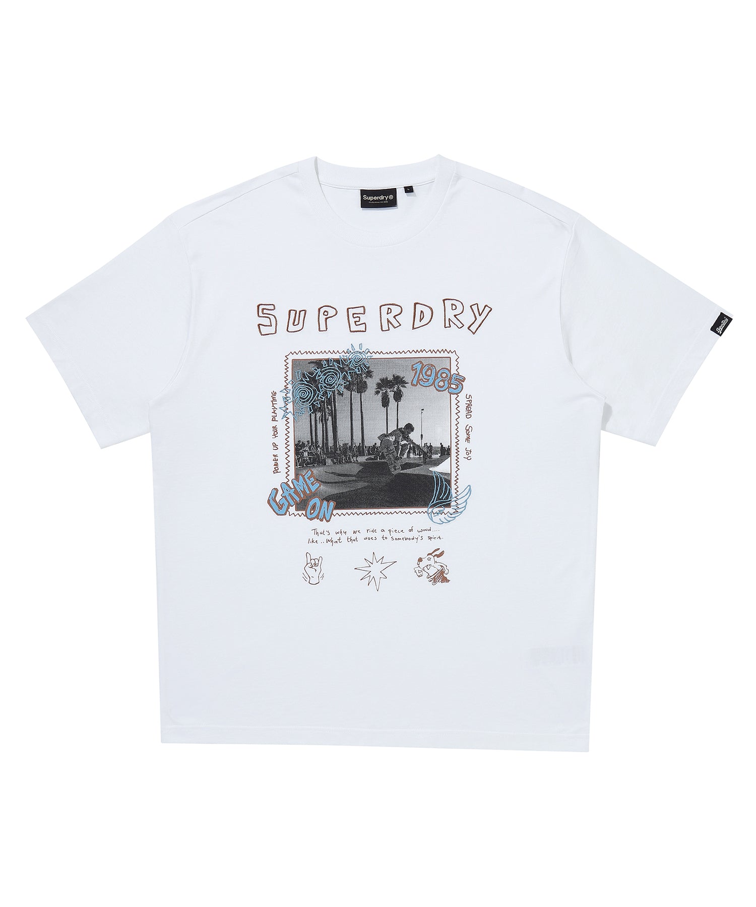 Summer Skating T-Shirt - White