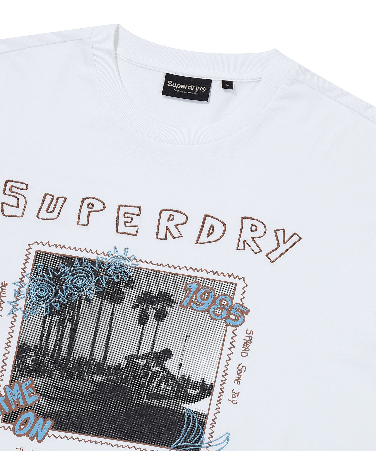 Summer Skating T-Shirt - White