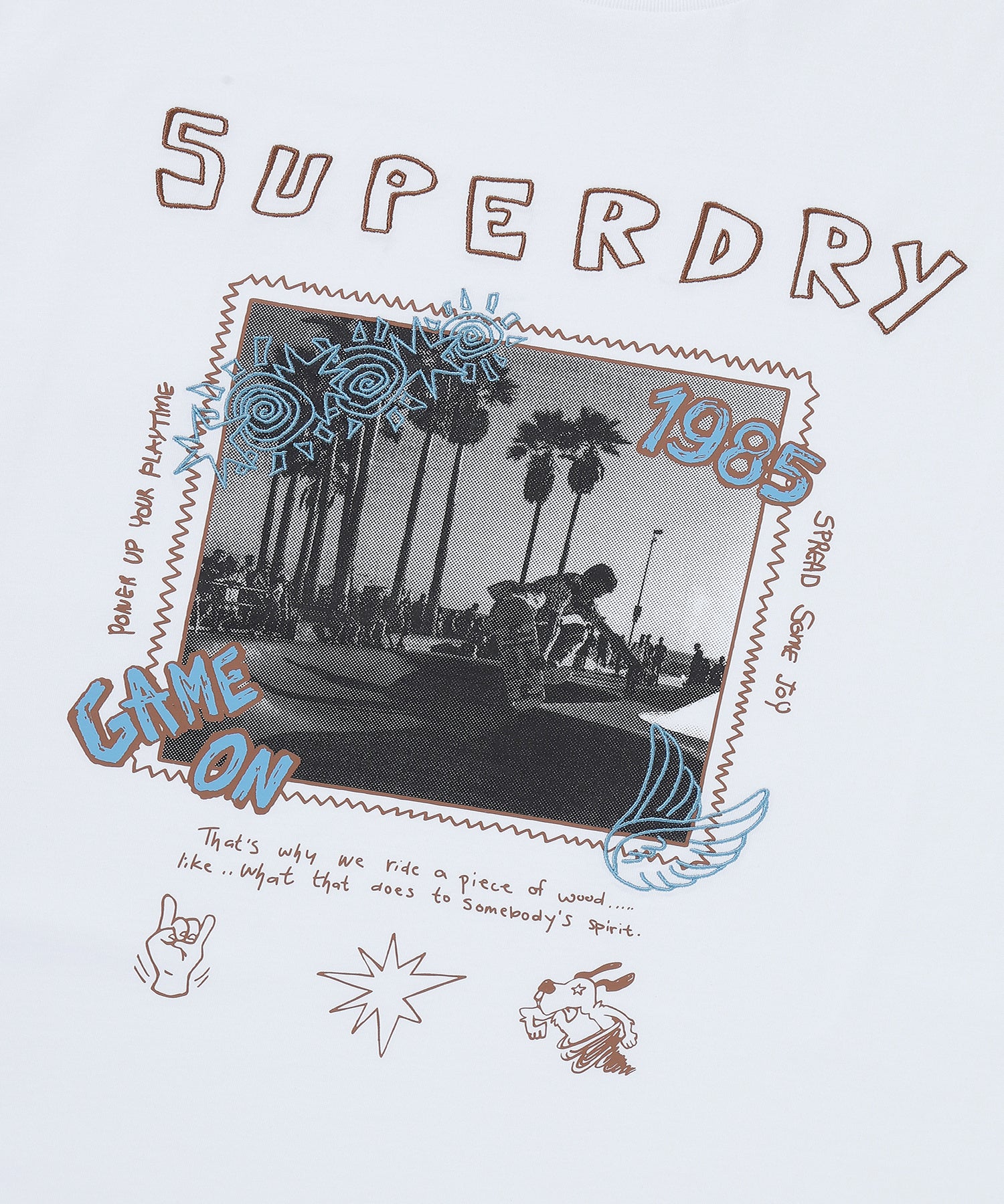 Summer Skating T-Shirt - White