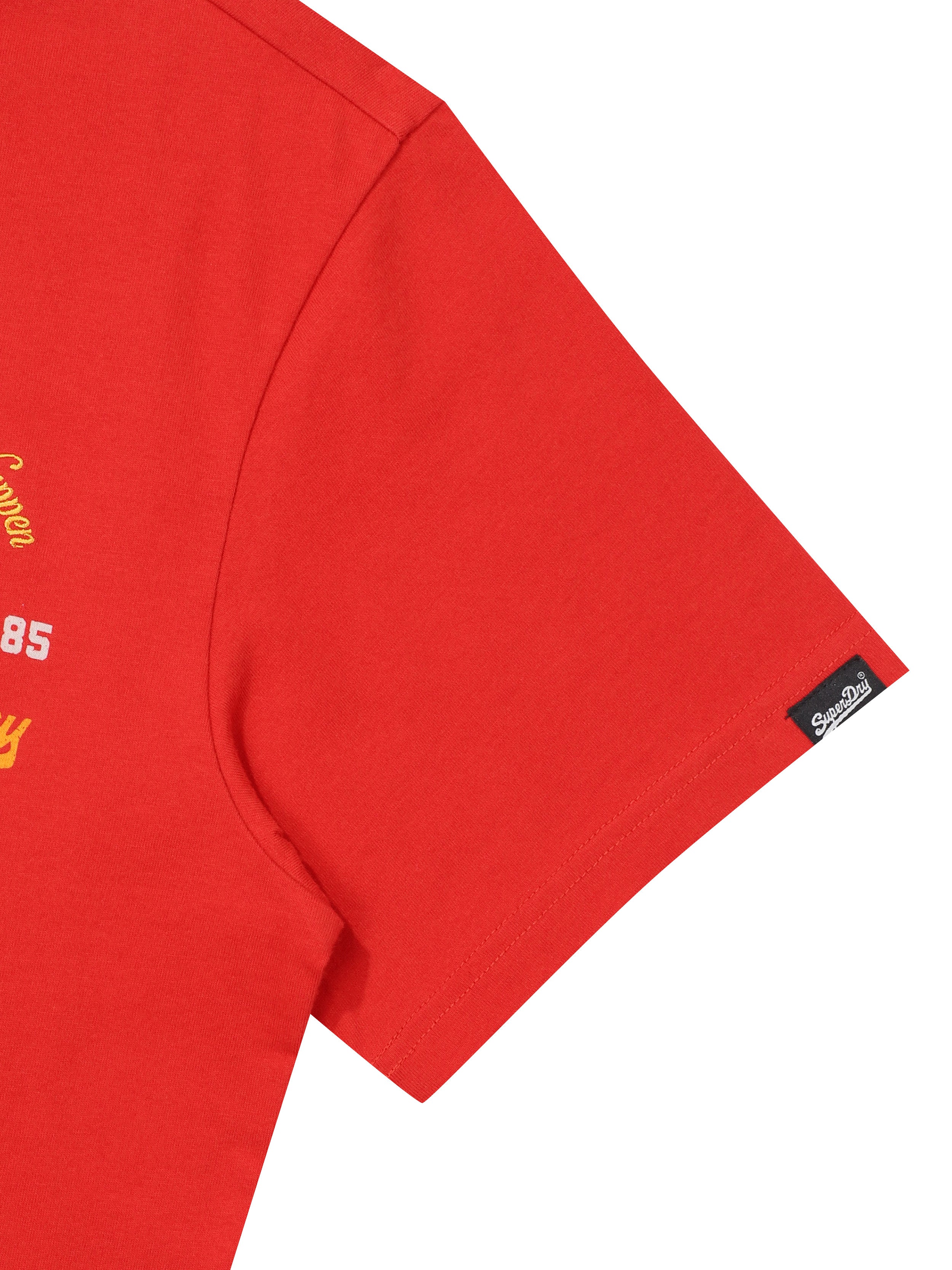 Snake Small Logo T-Shirt - Red