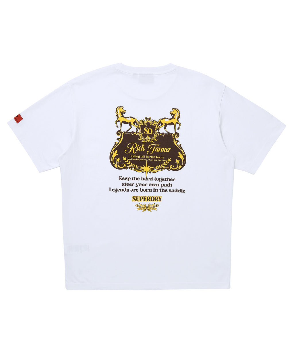 Rich Farmer T-Shirt - White