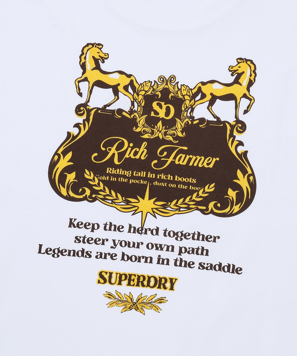Rich Farmer T-Shirt - White