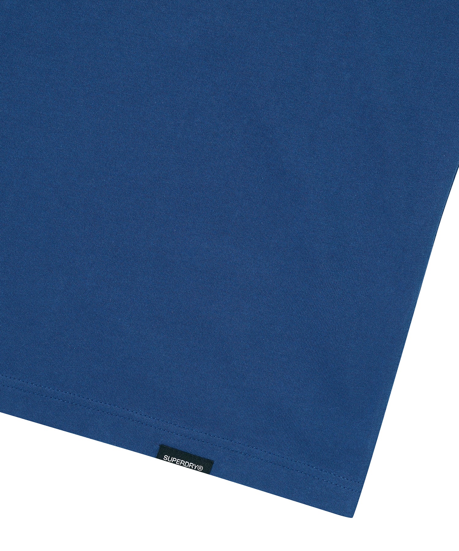 Overlap Graphic T-Shirt - D/Blue
