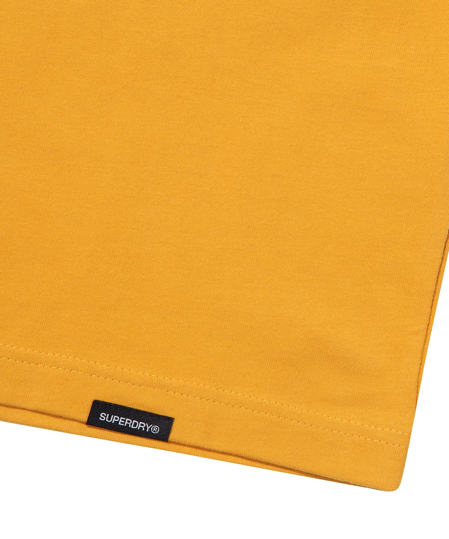 Overlap Graphic T-Shirt - Mustard