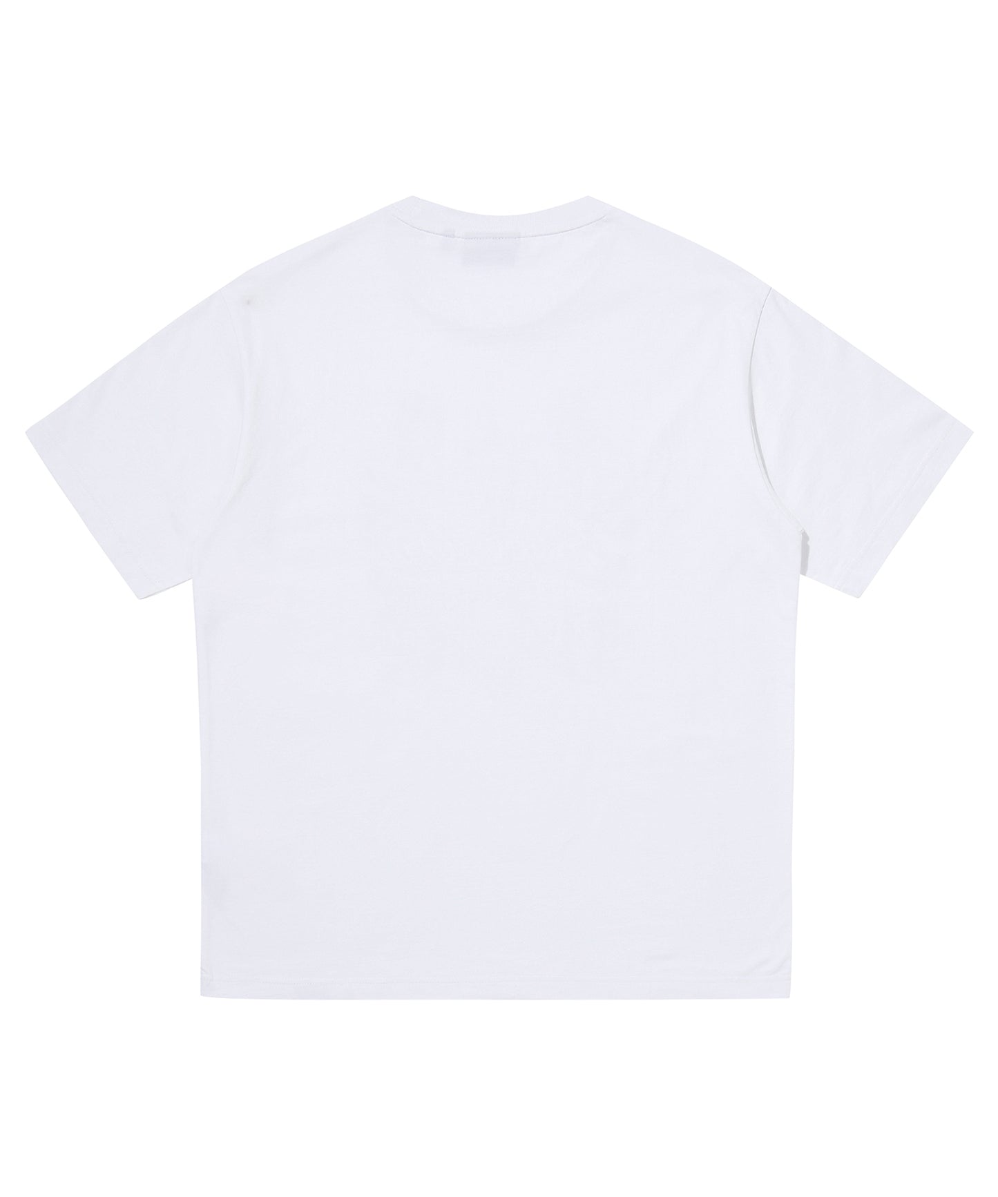 Overlap Graphic T-Shirt - White