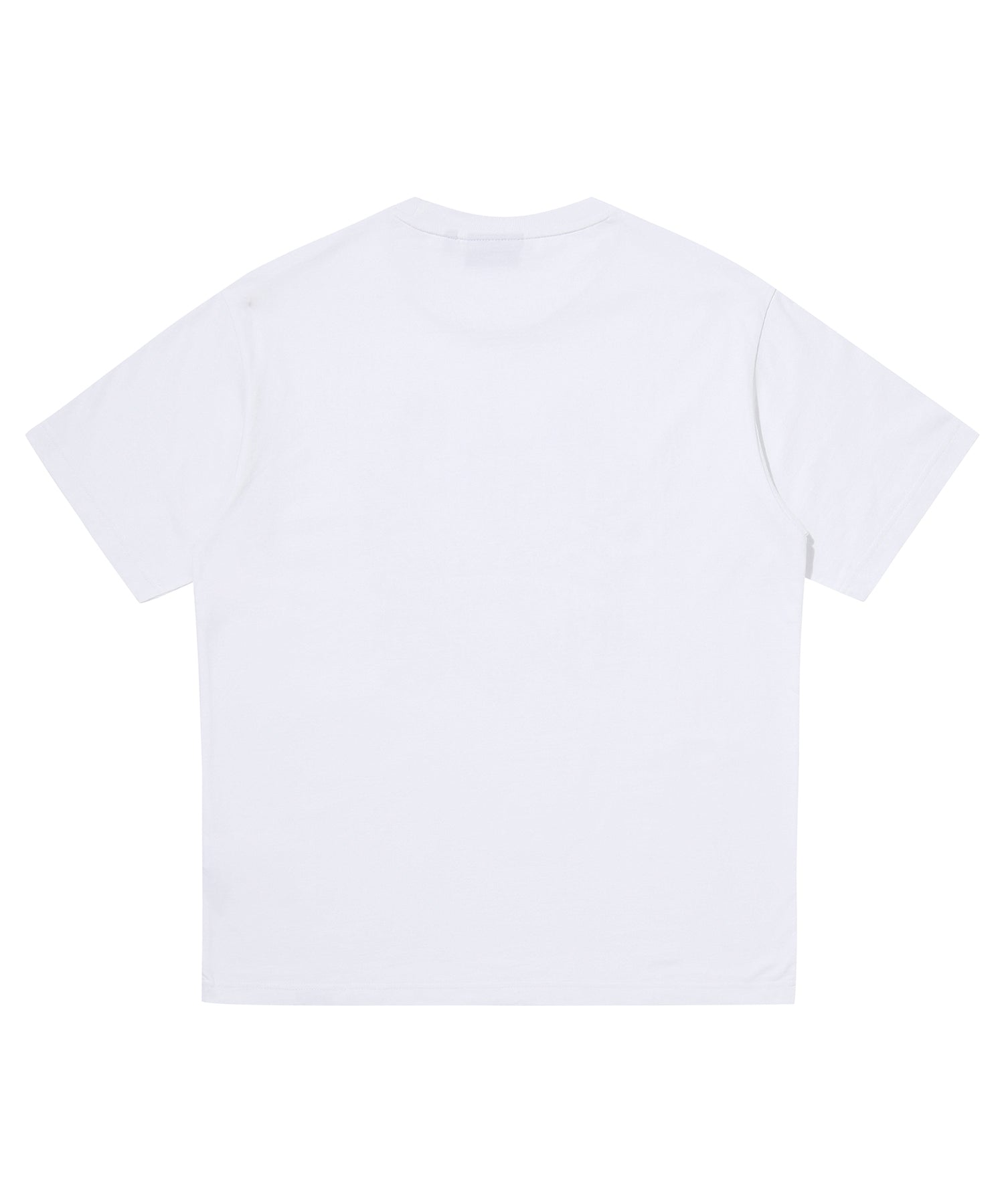 Overlap Graphic T-Shirt - White