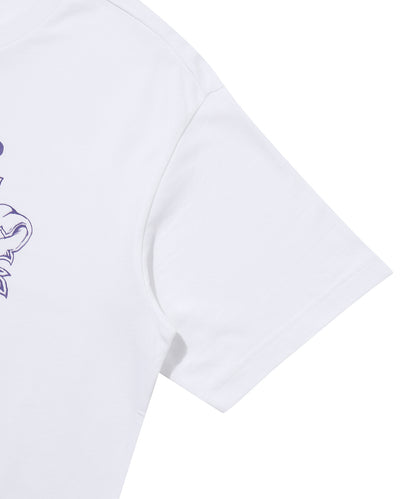 Overlap Graphic T-Shirt - White