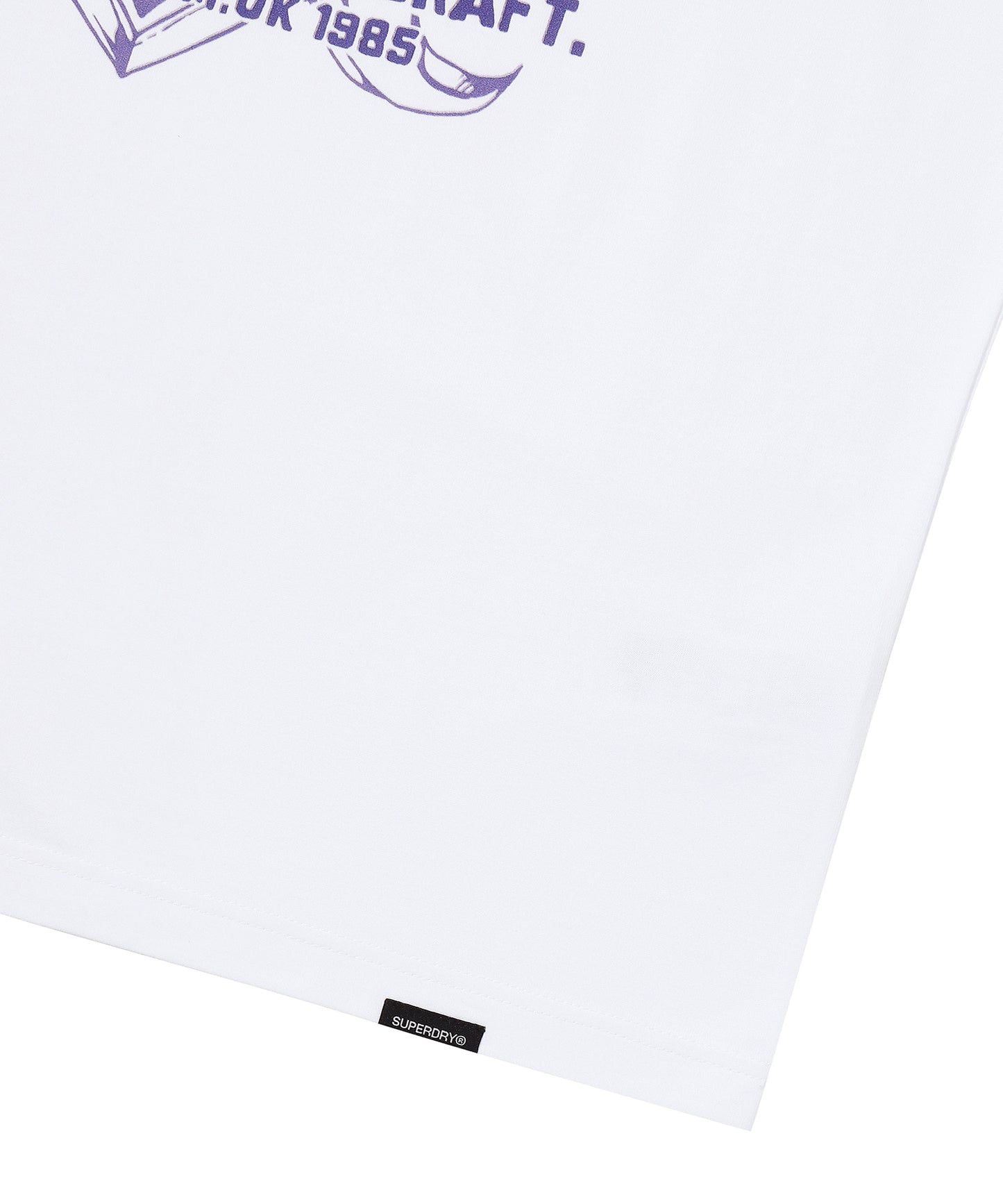 Overlap Graphic T-Shirt - White
