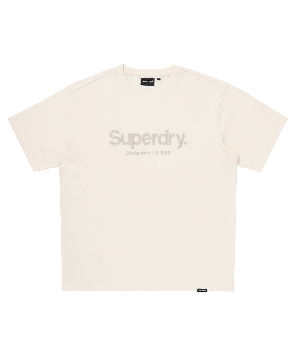 Core Mono Logo T-Shirt - Cream