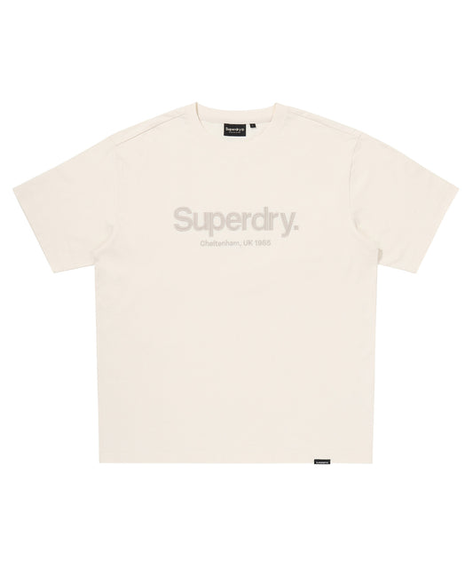 Core Mono Logo T-Shirt - Cream
