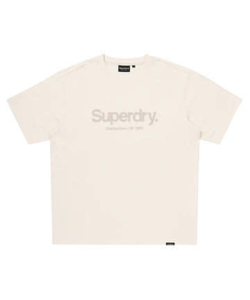 Core Mono Logo T-Shirt - Cream
