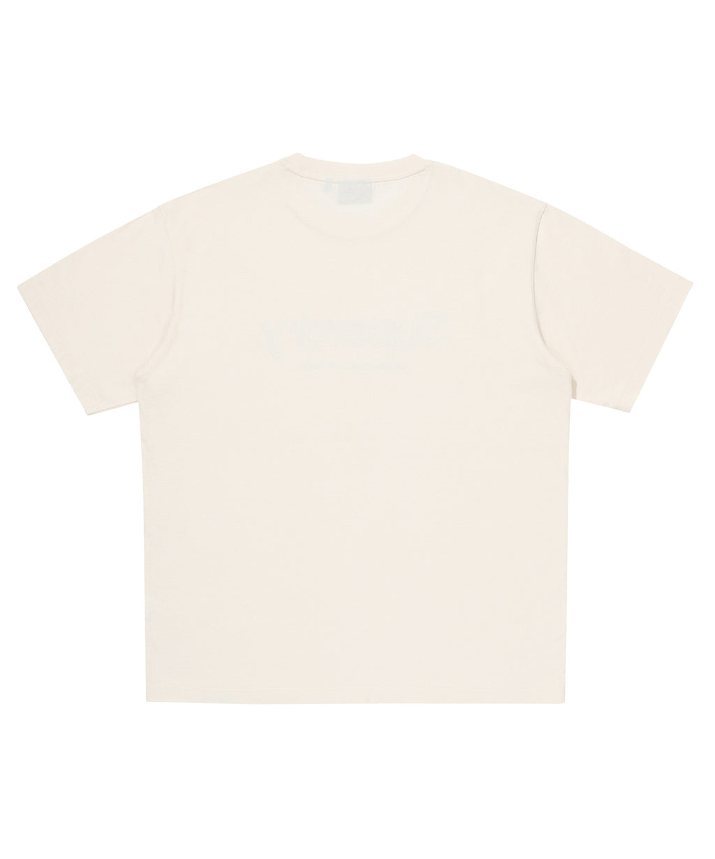 Core Mono Logo T-Shirt - Cream