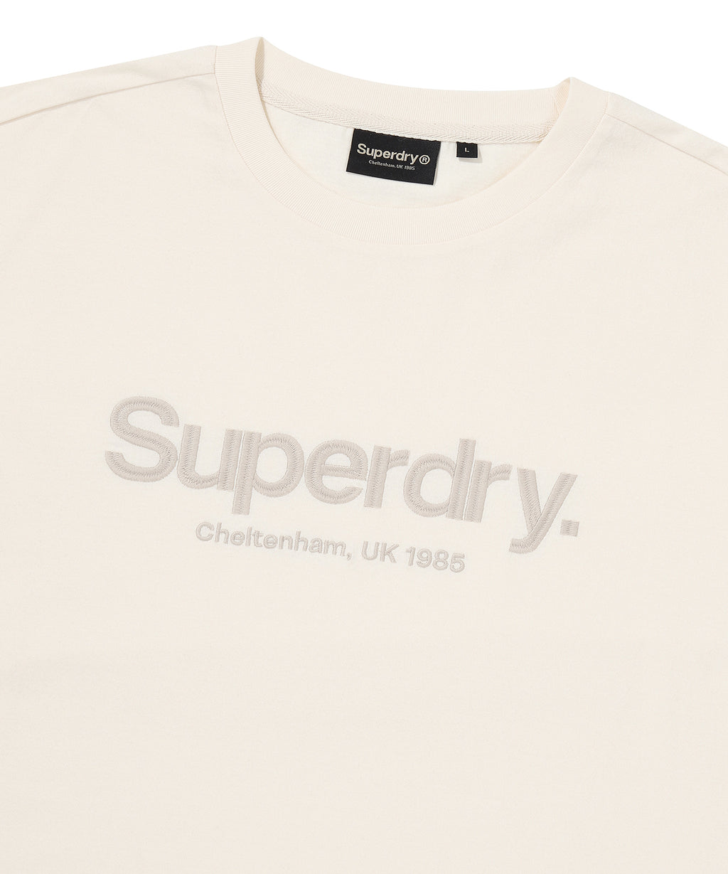 Core Mono Logo T-Shirt - Cream