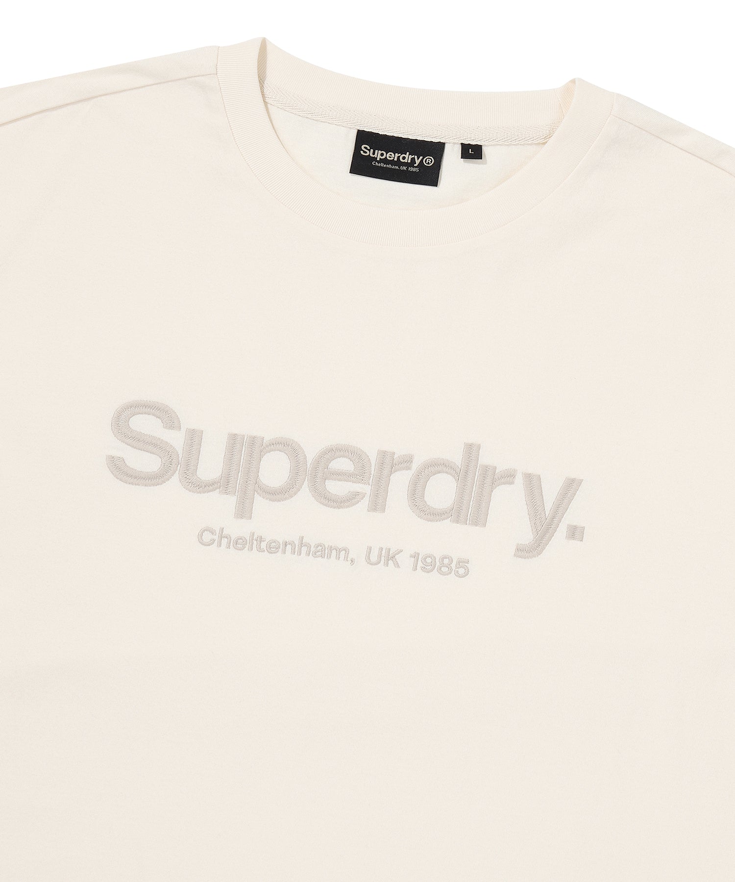 Core Mono Logo T-Shirt - Cream