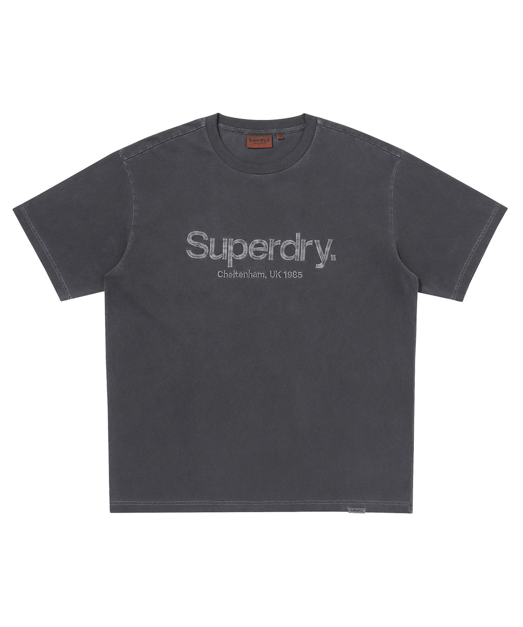 Core Mono Logo T-Shirt - D/Grey