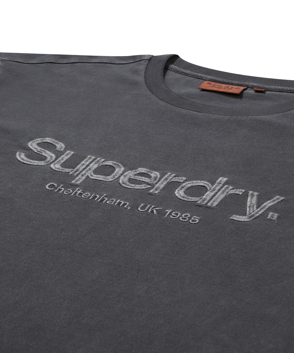 Core Mono Logo T-Shirt - D/Grey