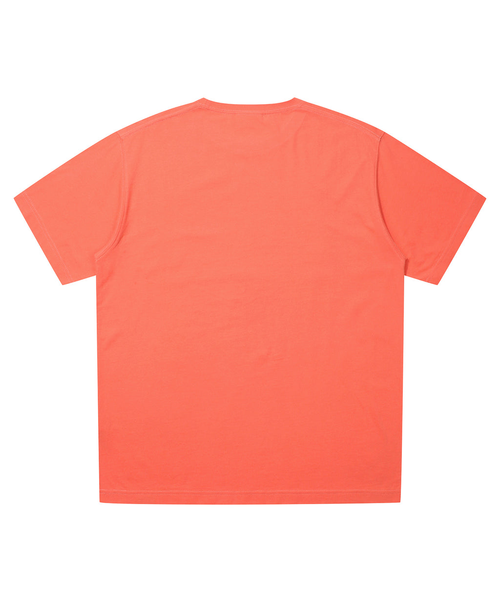 Mountain Logo T-Shirt - Coral