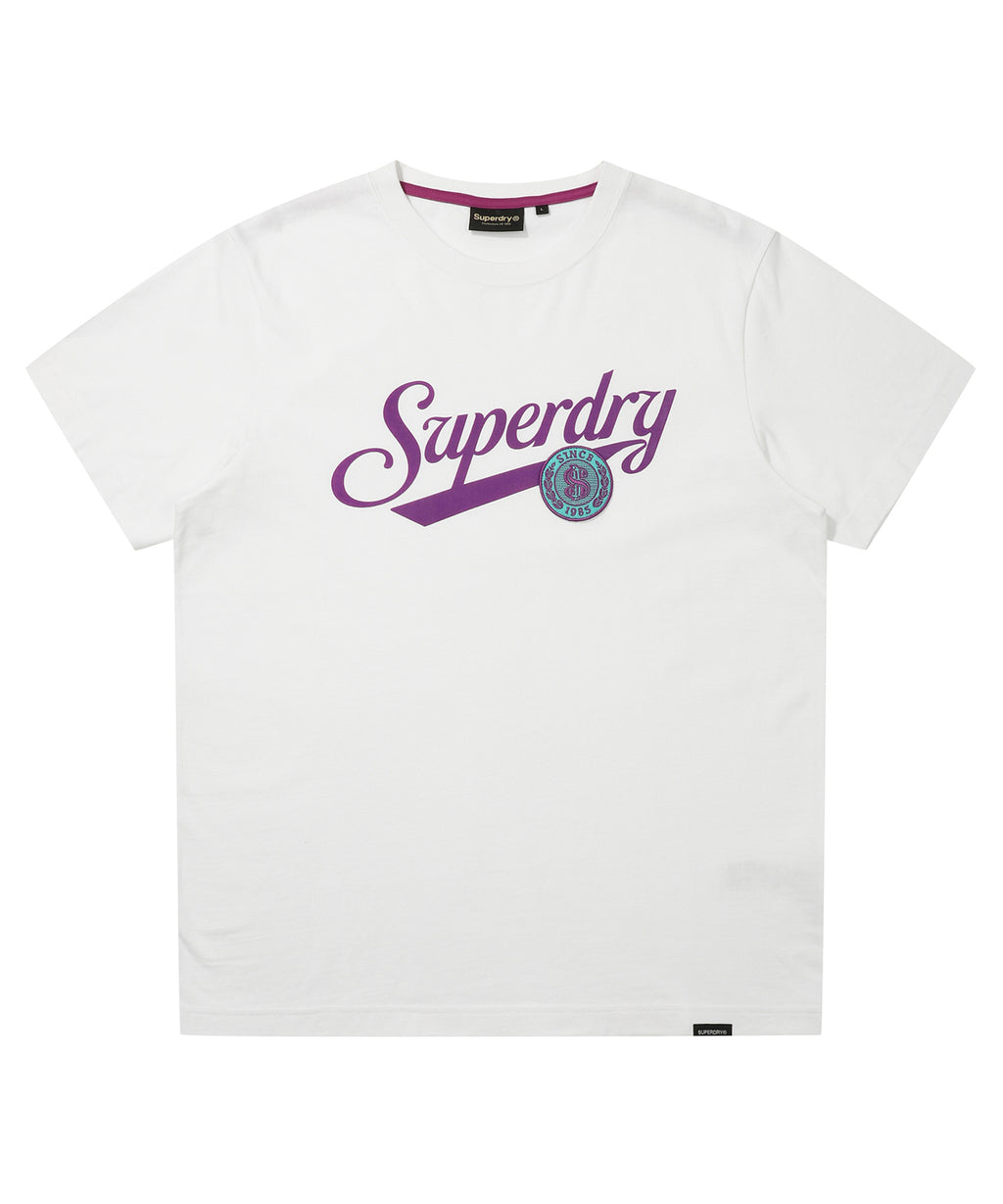 Baseball Logo T-Shirt - White