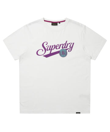 Baseball Logo T-Shirt - White