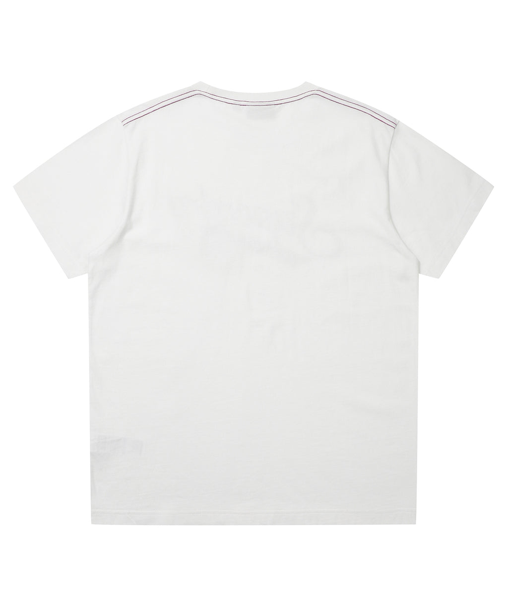 Baseball Logo T-Shirt - White
