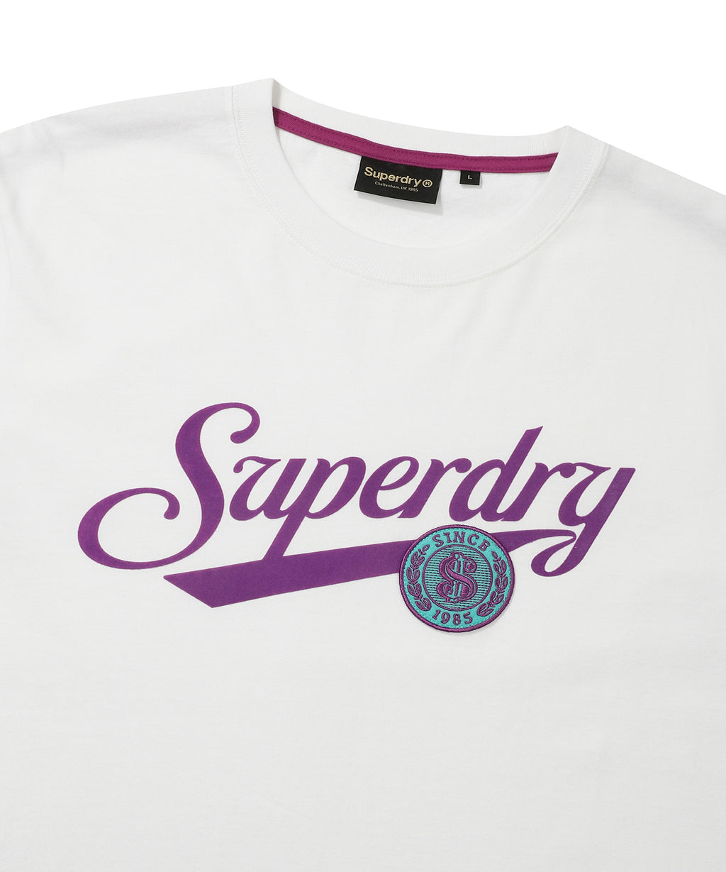 Baseball Logo T-Shirt - White