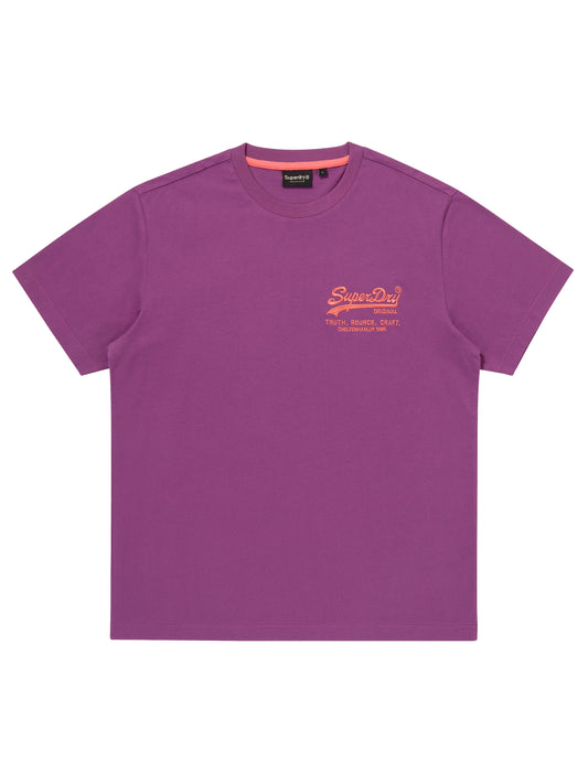 Small Vintage Logo T-Shirt - Purple